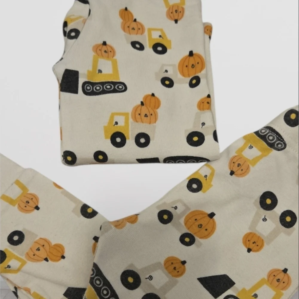 Old Navy Kids' Construction Print Pajama Set-Size 18-24 Mos.